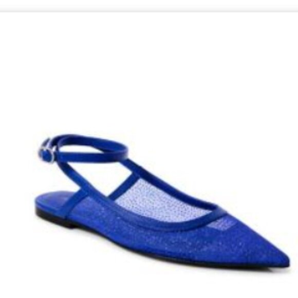 new Free People Sheer Glitter Jules Flats  255  3S2 - Picture 1 of 6